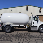 propane truck ready for branding
