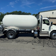 blank propane truck